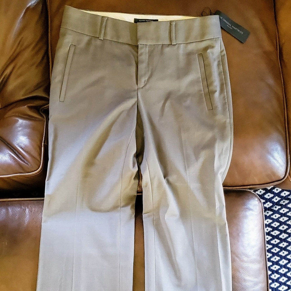 Banana Republic Martin Fit Cuffed Trousers